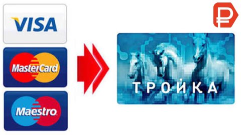 Пополнение карты Тройка с помощью карты Сбербанка, через интернет, через онлайн банкинг