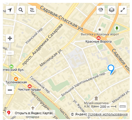 Адрес головного офиса НПФ Согласие в Москве и его месторасположение на карте