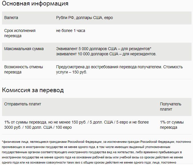 Эта комиссия взимается Сбербанком при денежных переводах за пределы России (Казахстан, Беларусь)